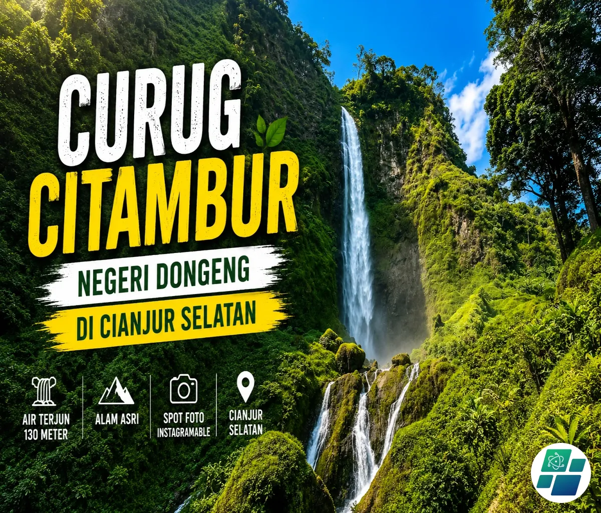 Curug Citambur: Rute, Tiket Masuk dan Tips Wisata Negeri Dongeng di Cianjur Selatan